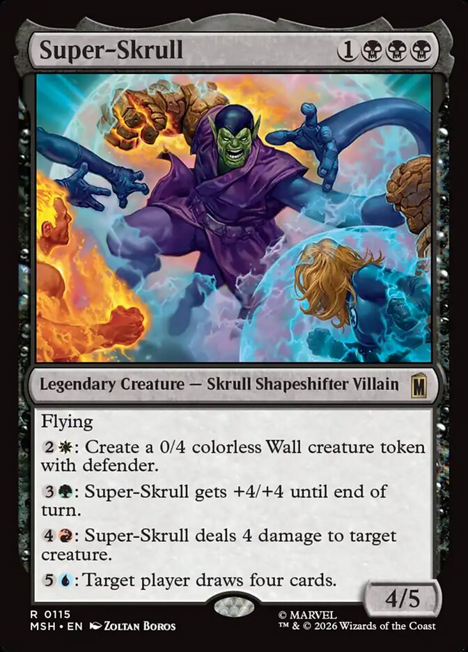 Super-Skrull card front
