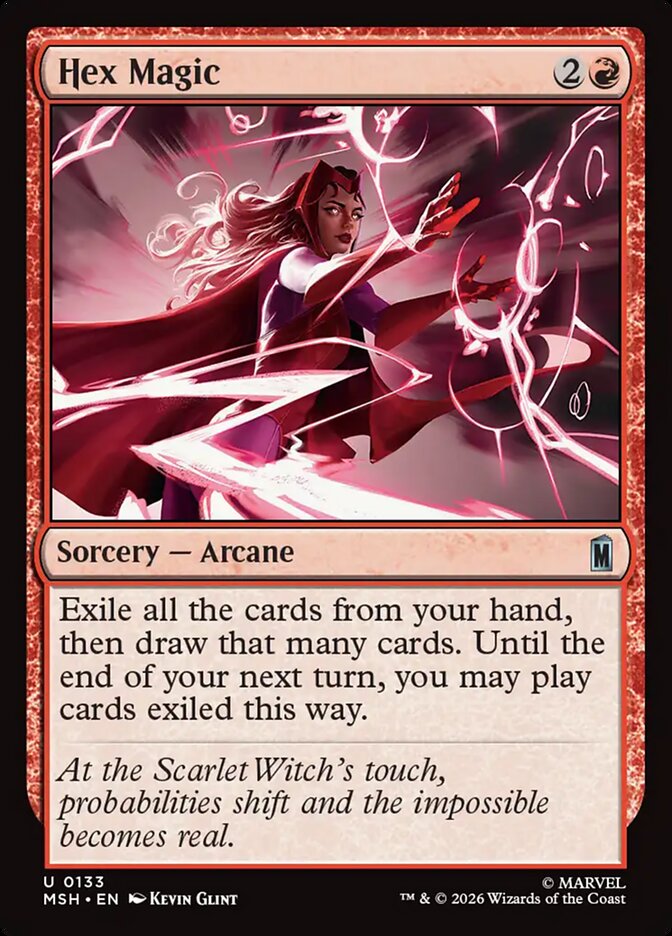 Hex Magic card front