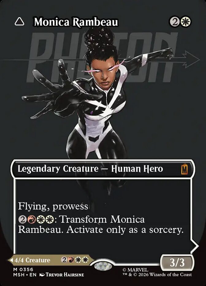 Monica Rambeau card front