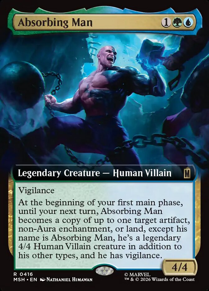 Absorbing Man card front
