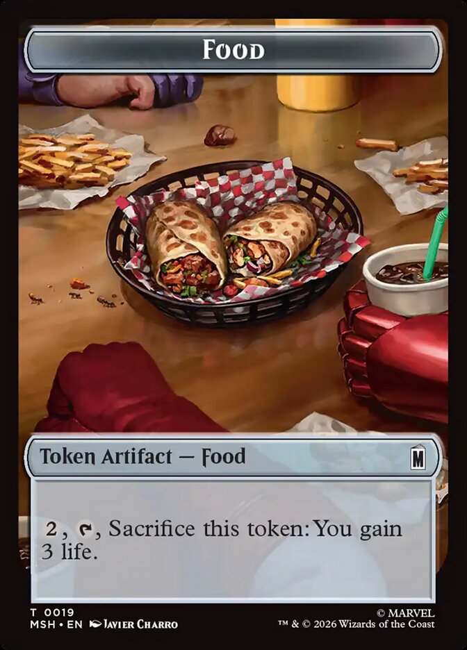 Food card front