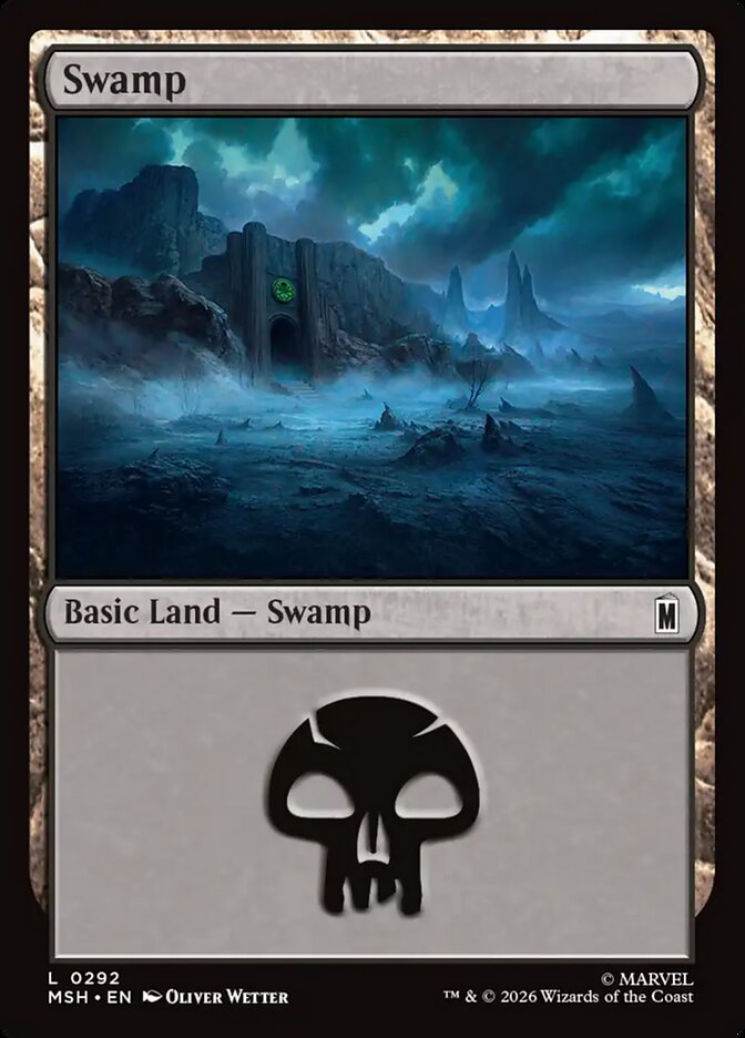 Swamp card front