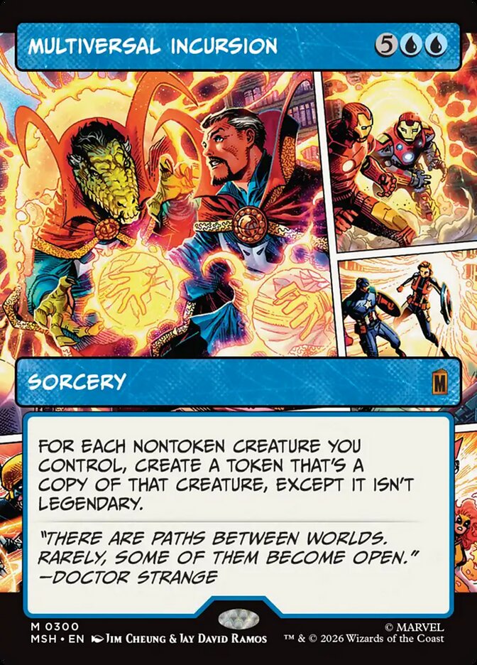 Multiversal Incursion card front