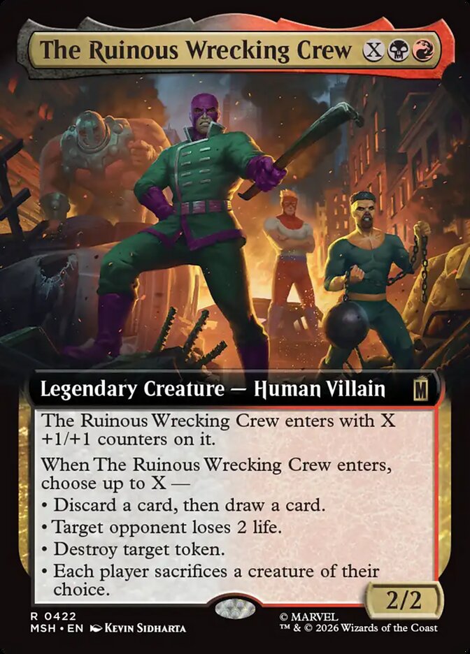 The Ruinous Wrecking Crew card front