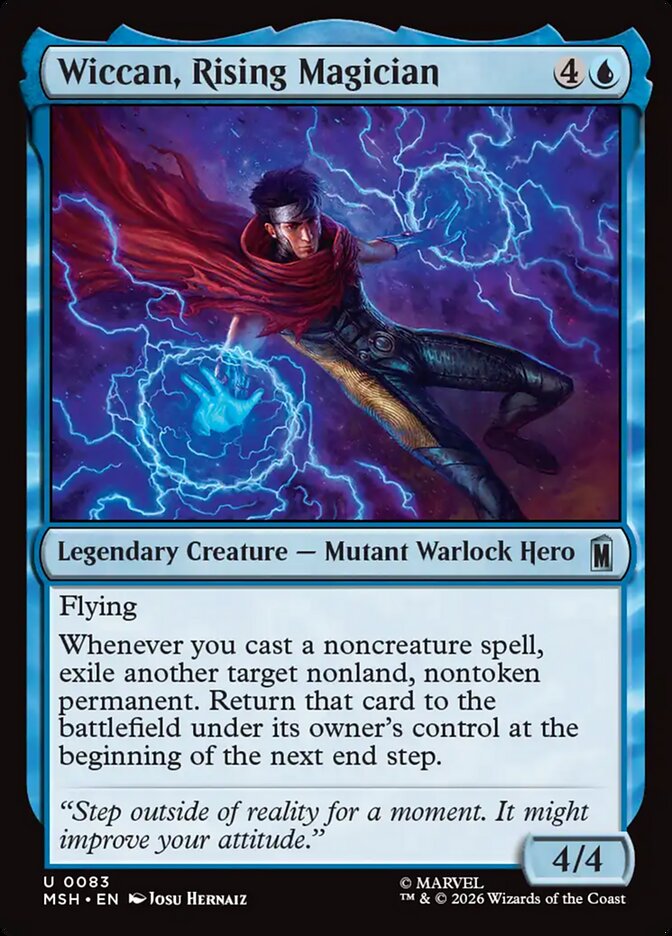 Wiccan, Rising Magician card front