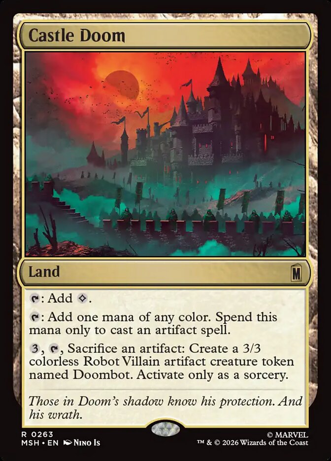 Castle Doom card front