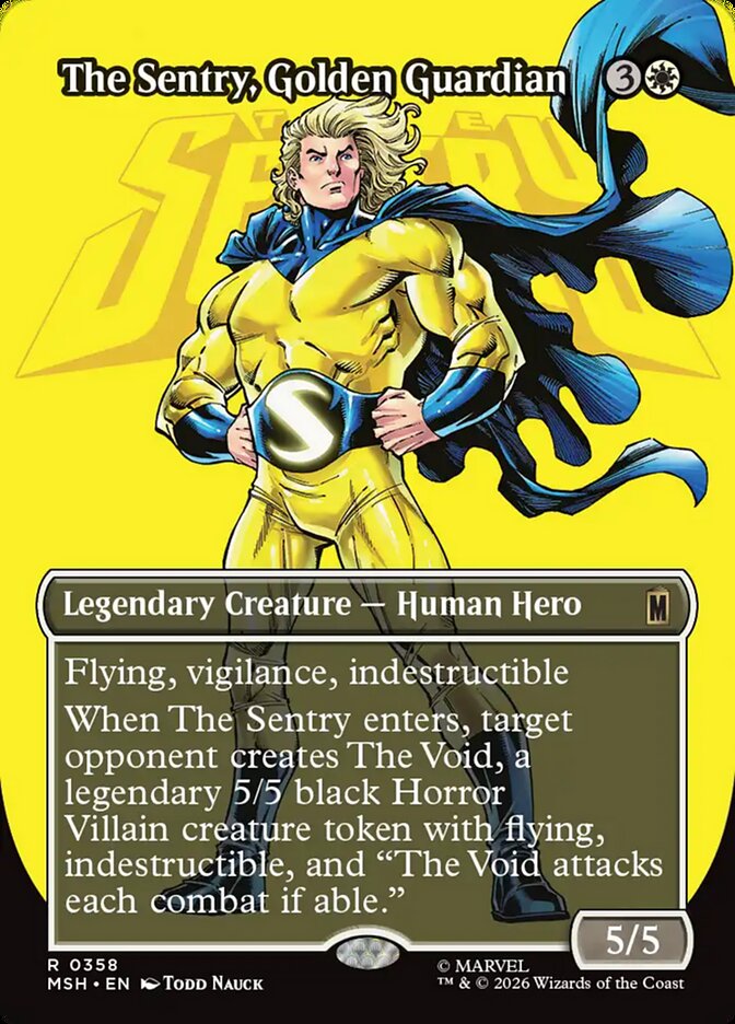 The Sentry, Golden Guardian card front