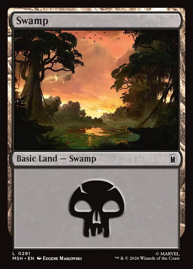 Swamp card front