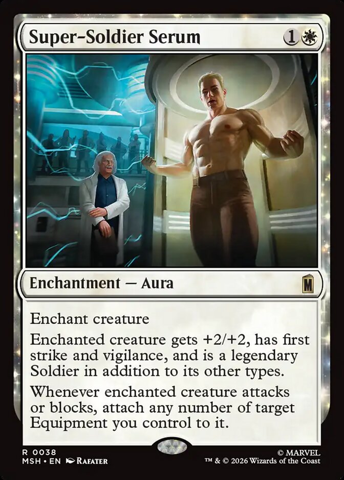 Super-Soldier Serum card front