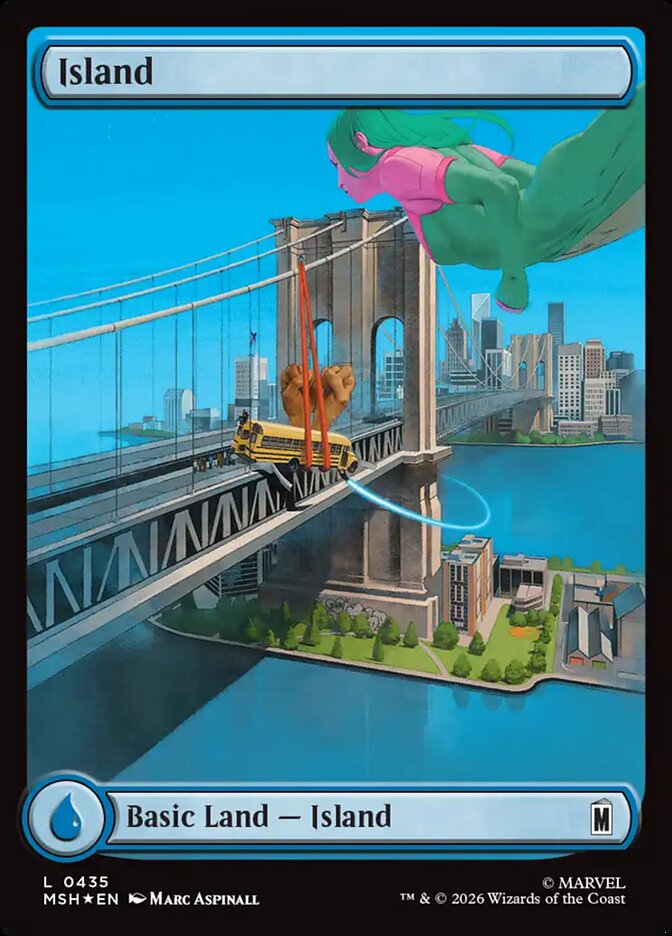 Island card front
