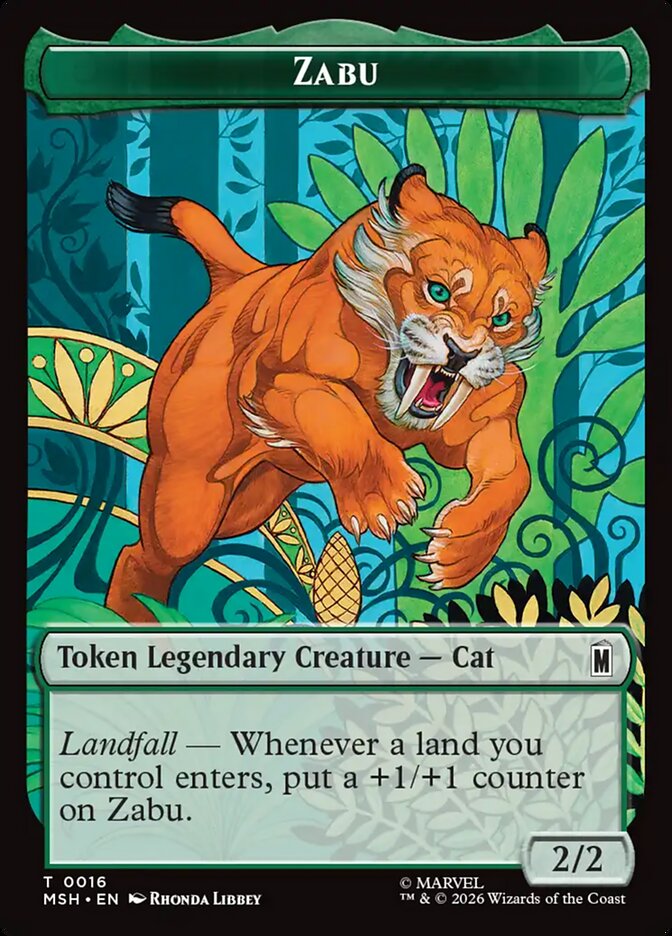 Zabu card front