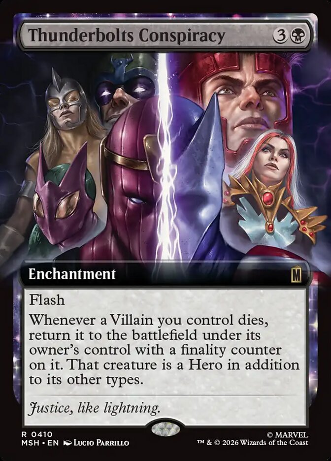 Thunderbolts Conspiracy card front