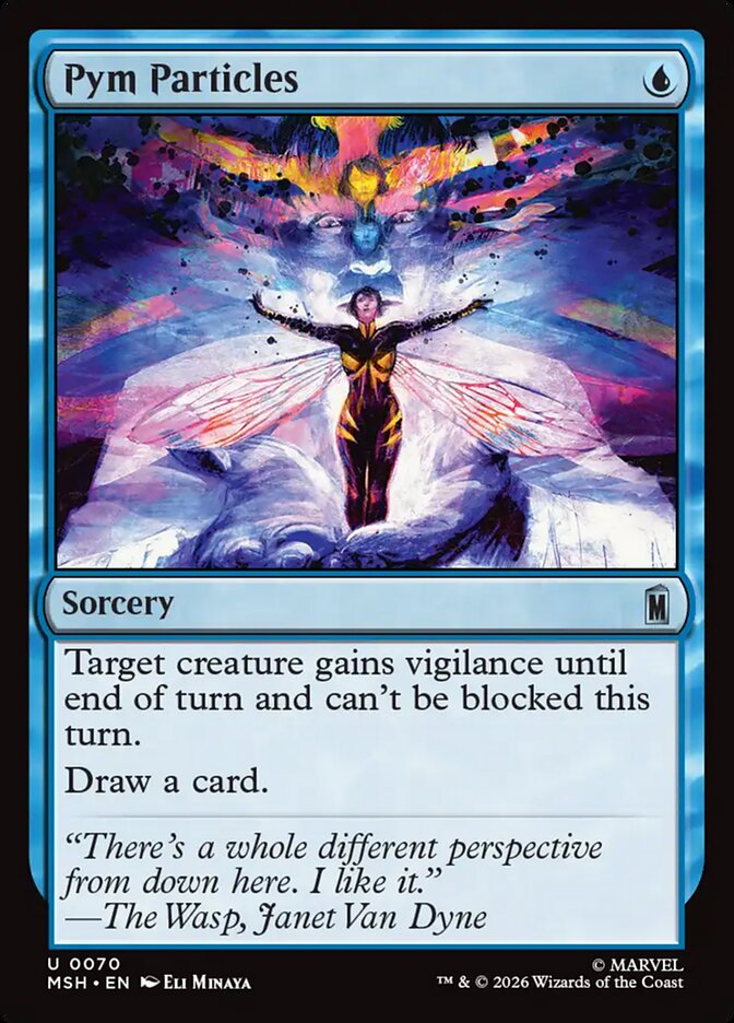 Pym Particles card front