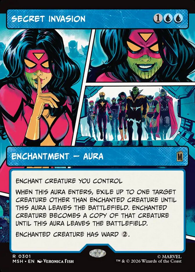 Secret Invasion card front