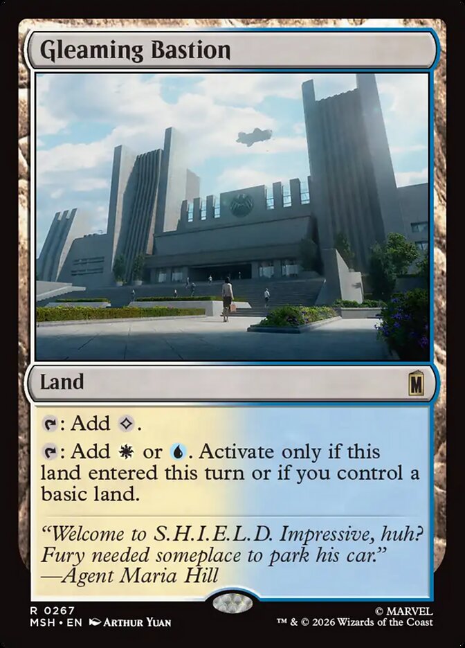 Gleaming Bastion card front