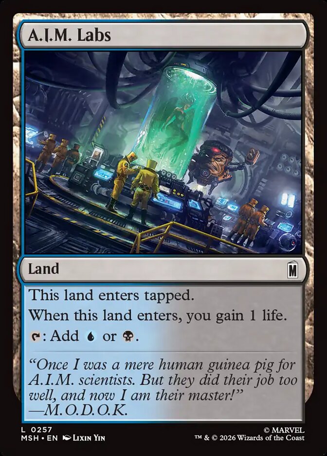 A.I.M. Labs card front