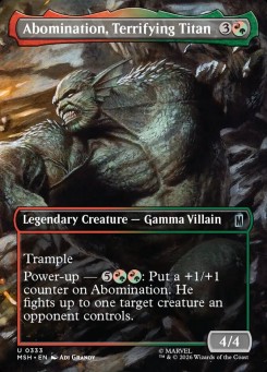 Abomination, Terrifying Titan