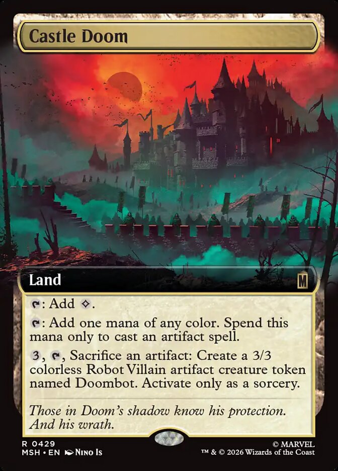 Castle Doom card front