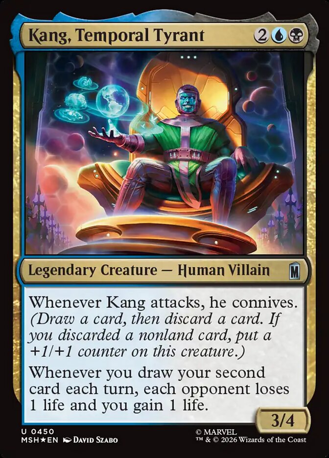 Kang, Temporal Tyrant card front
