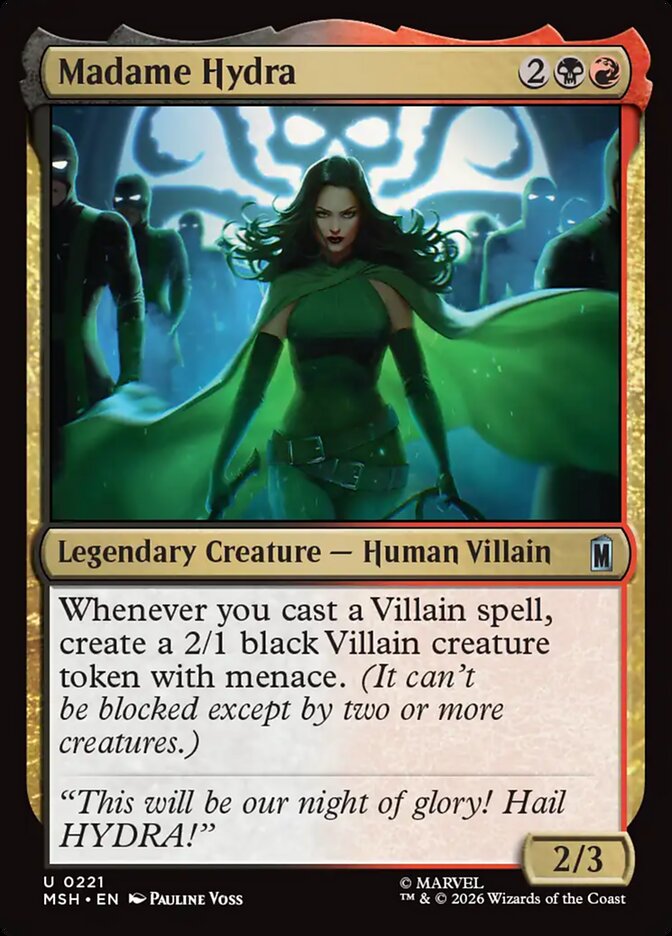 Madame Hydra card front