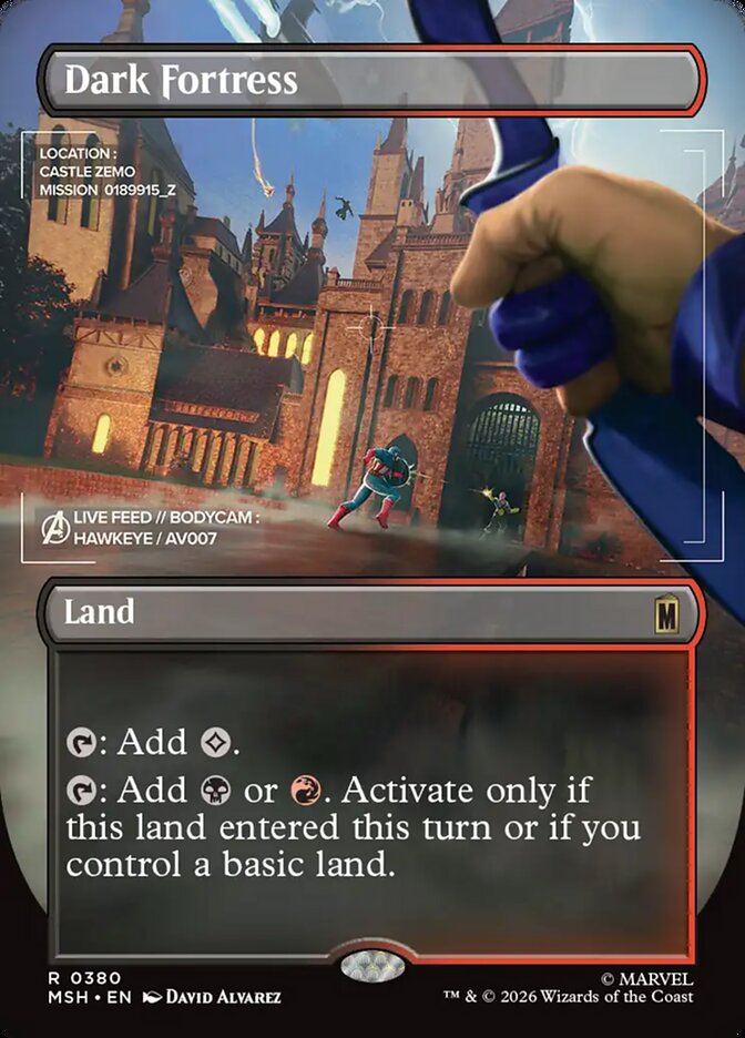 Dark Fortress card front