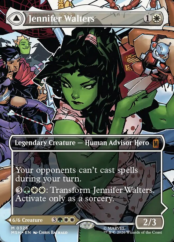 Jennifer Walters card front