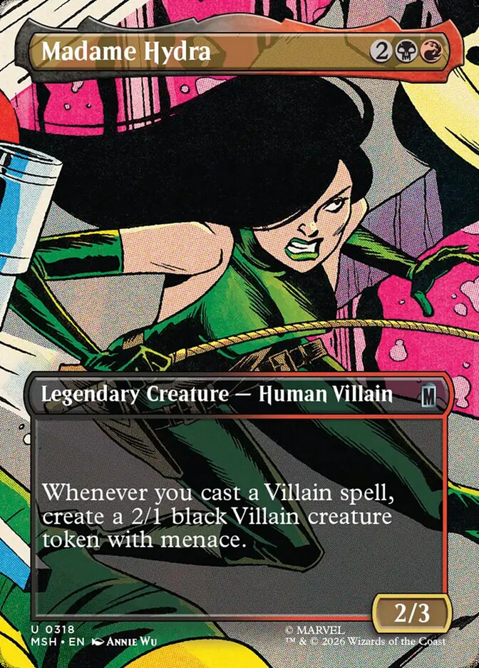 Madame Hydra card front