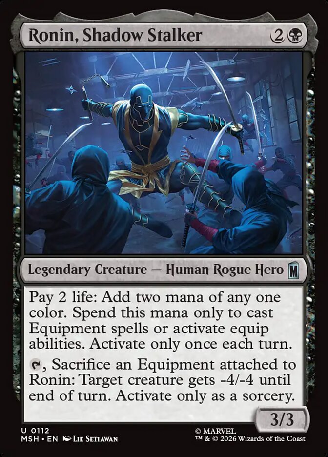 Ronin, Shadow Stalker card front