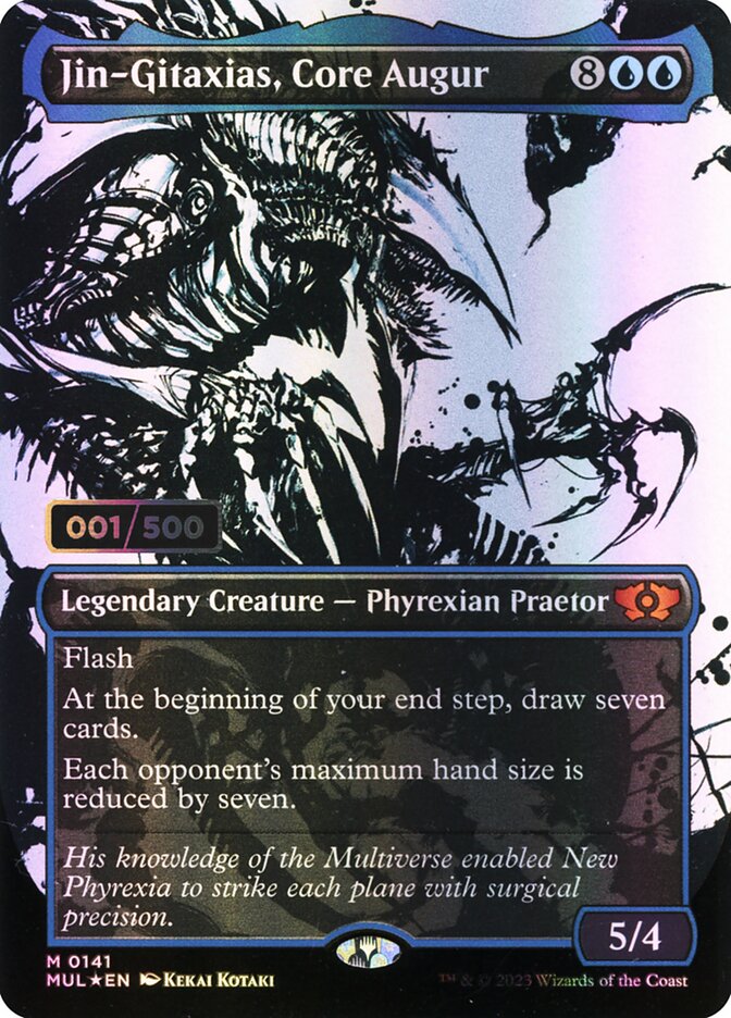 Jin-Gitaxias, Core Augur card front