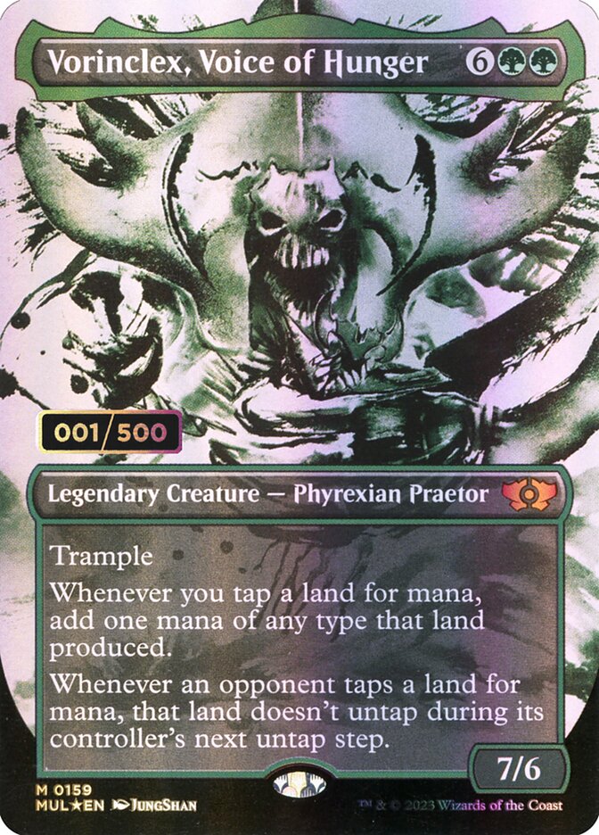 Vorinclex, Voice of Hunger card front
