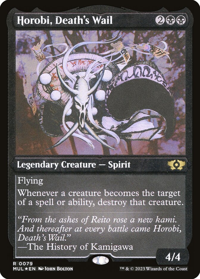Horobi, Death's Wail card front