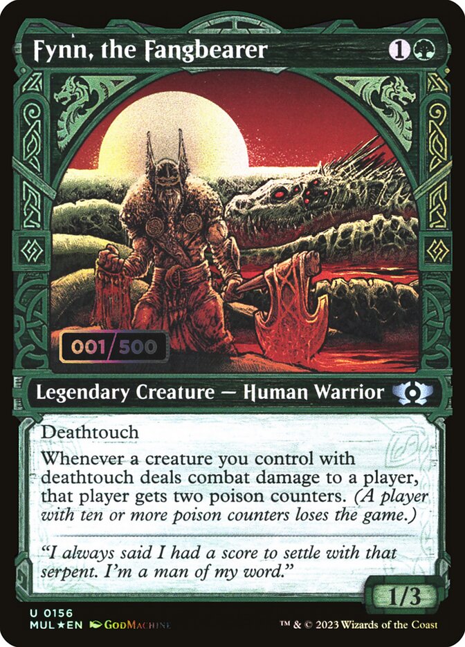 Fynn, the Fangbearer card front