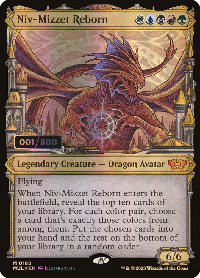 Niv-Mizzet Reborn card front