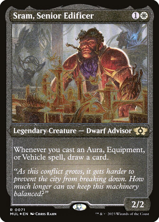 Sram, Senior Edificer card front