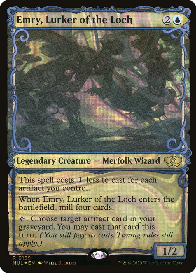 Emry, Lurker of the Loch card front
