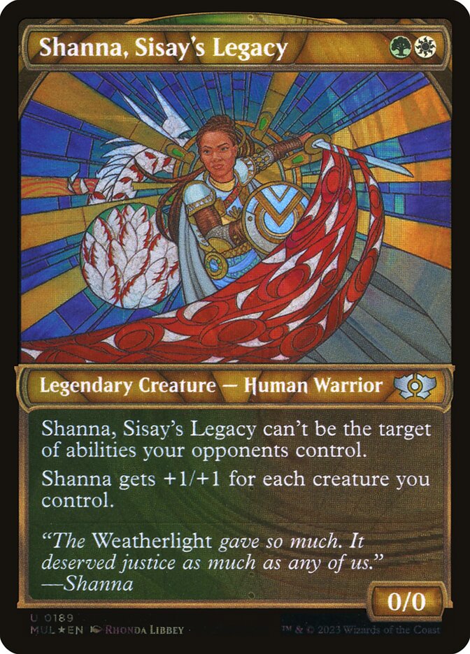 Shanna, Sisay's Legacy card front