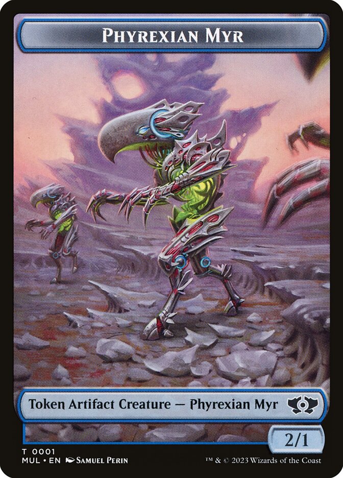Phyrexian Myr card front