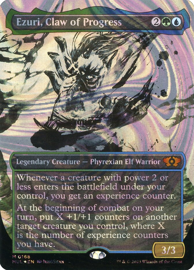 Ezuri, Claw of Progress card front