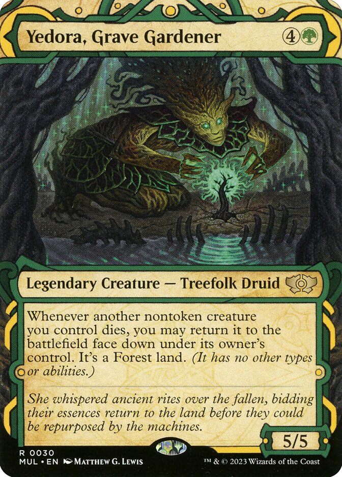 Yedora, Grave Gardener card front