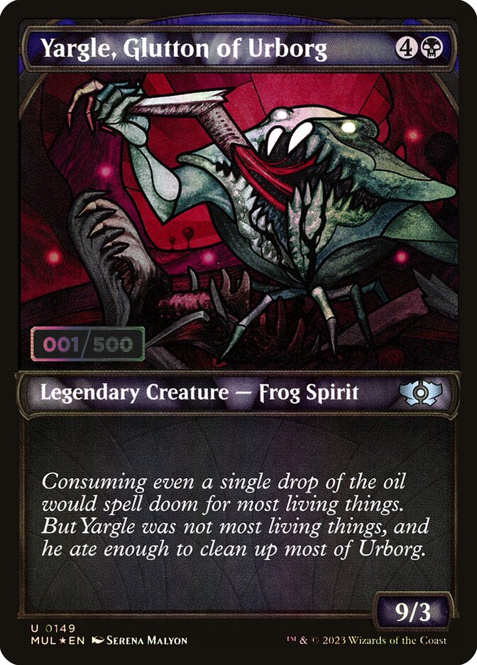 Yargle, Glutton of Urborg card front