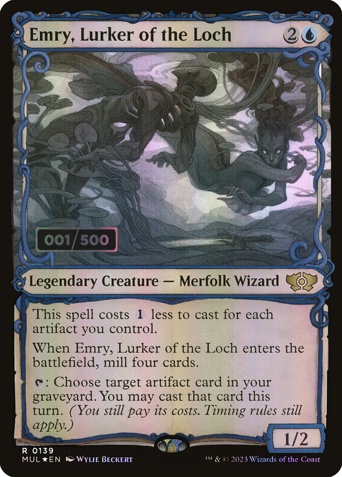 Emry, Lurker of the Loch card front
