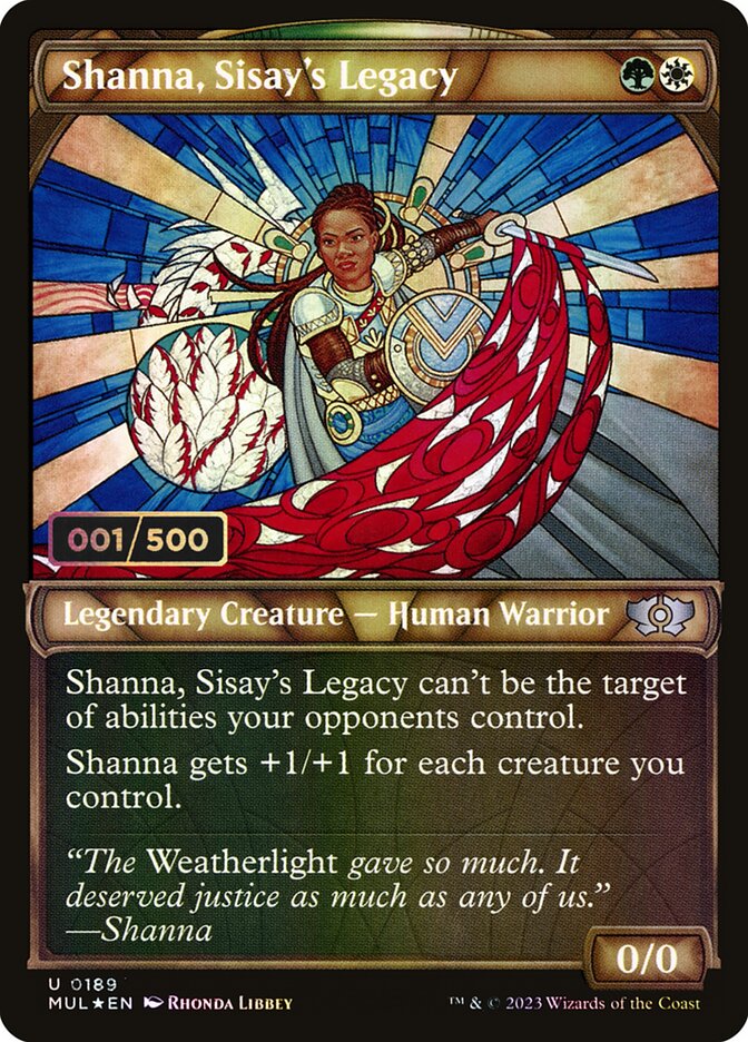 Shanna, Sisay's Legacy card front