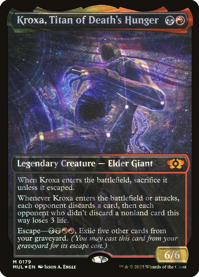 Kroxa, Titan of Death's Hunger card front
