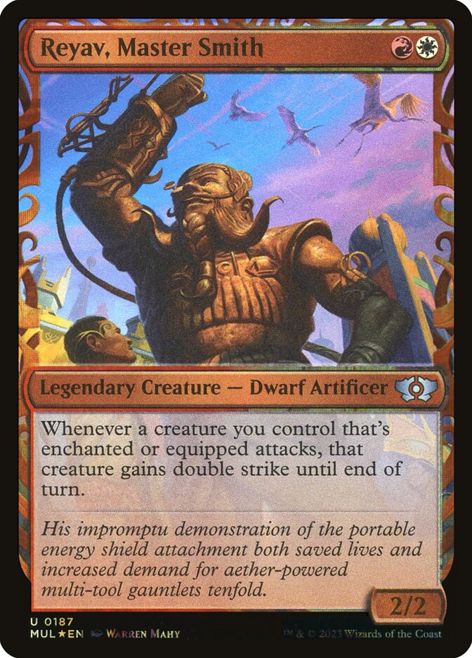 Reyav, Master Smith card front