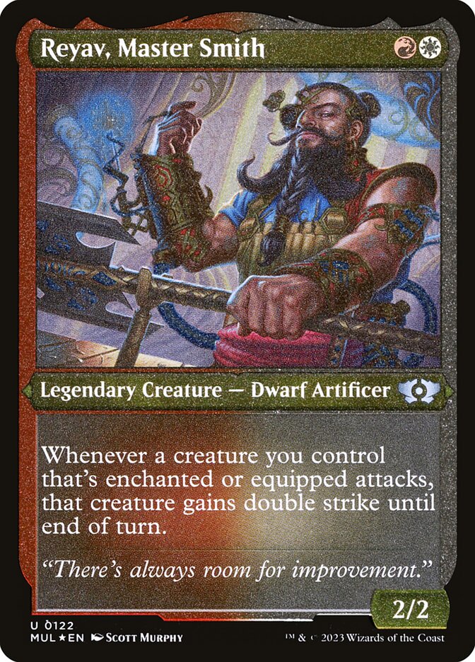 Reyav, Master Smith card front