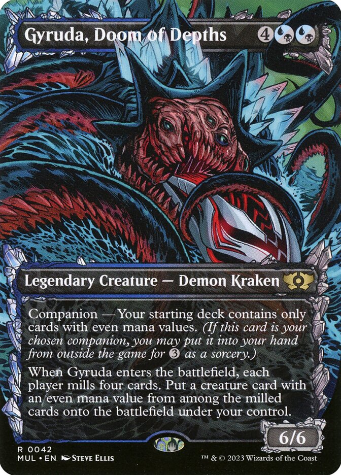 Gyruda, Doom of Depths card front