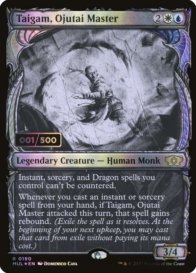 Taigam, Ojutai Master card front