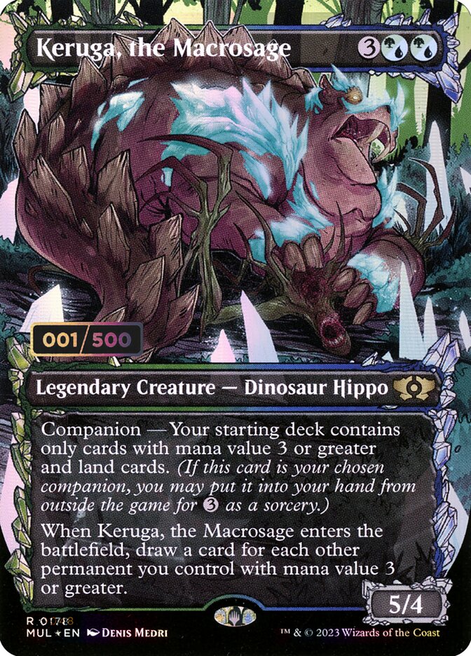 Keruga, the Macrosage card front