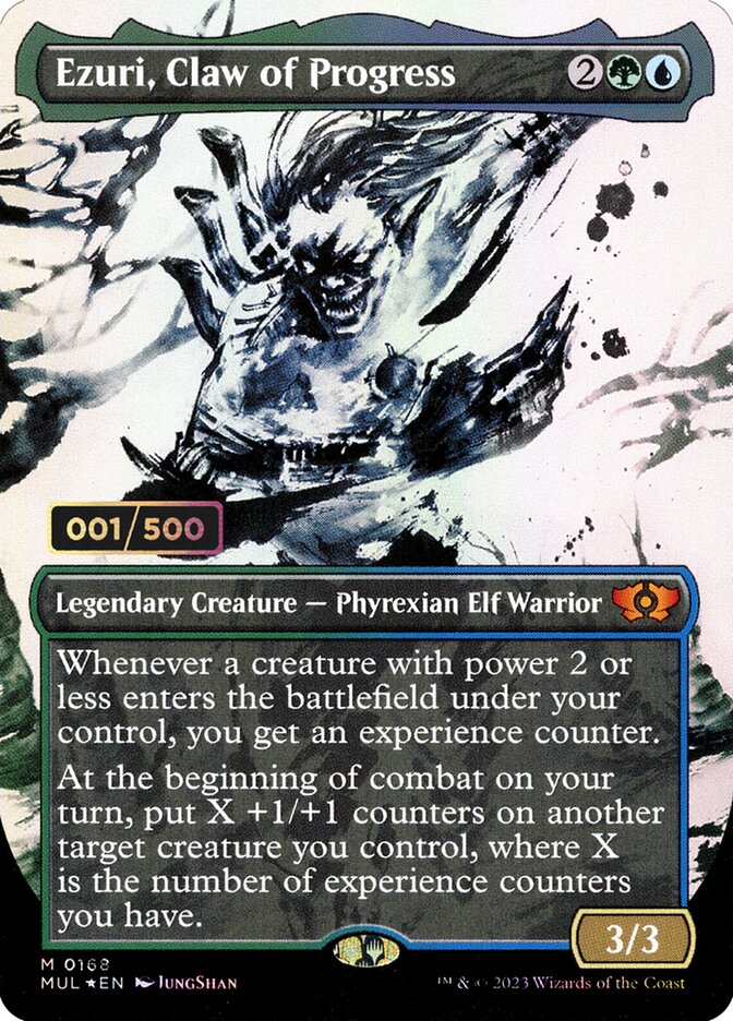 Ezuri, Claw of Progress card front