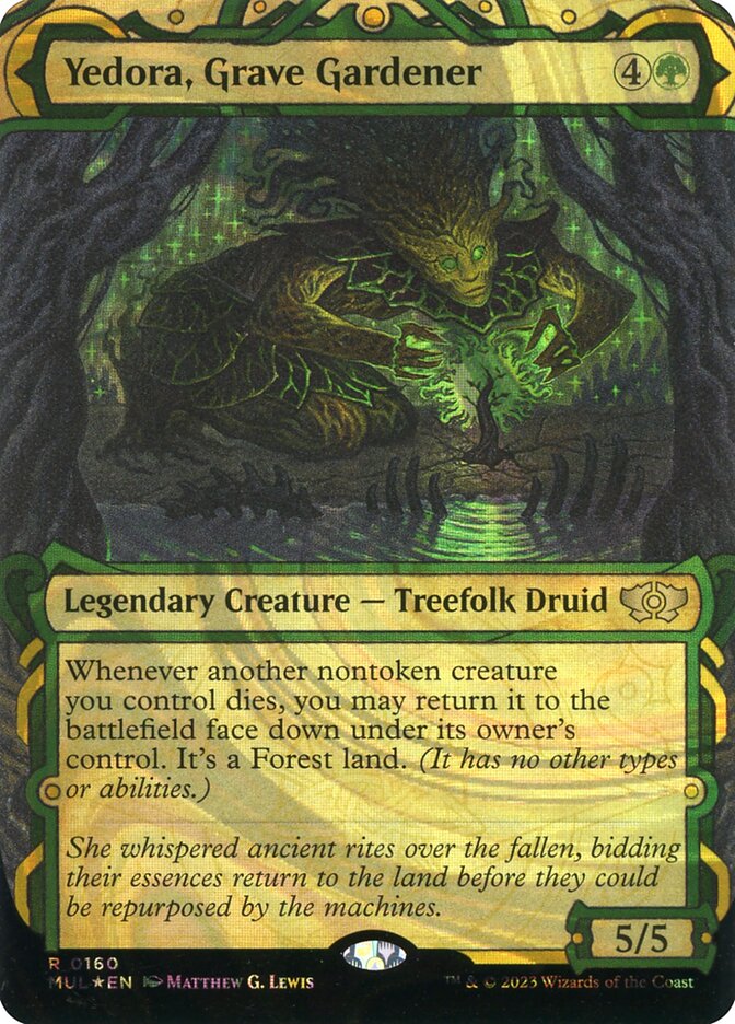 Yedora, Grave Gardener card front